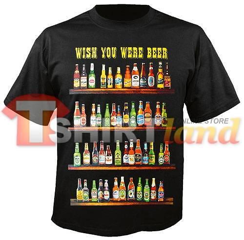 T-shirt Wish You Were Beer