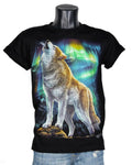 T-Shirt Wolf Northern Lights HD-52