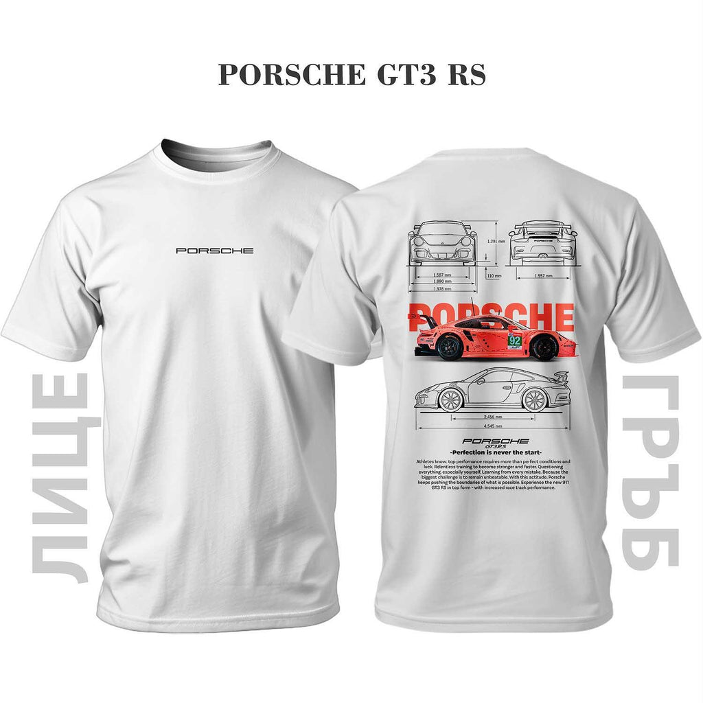 T-shirt NEON PORSCHE GT3 RS