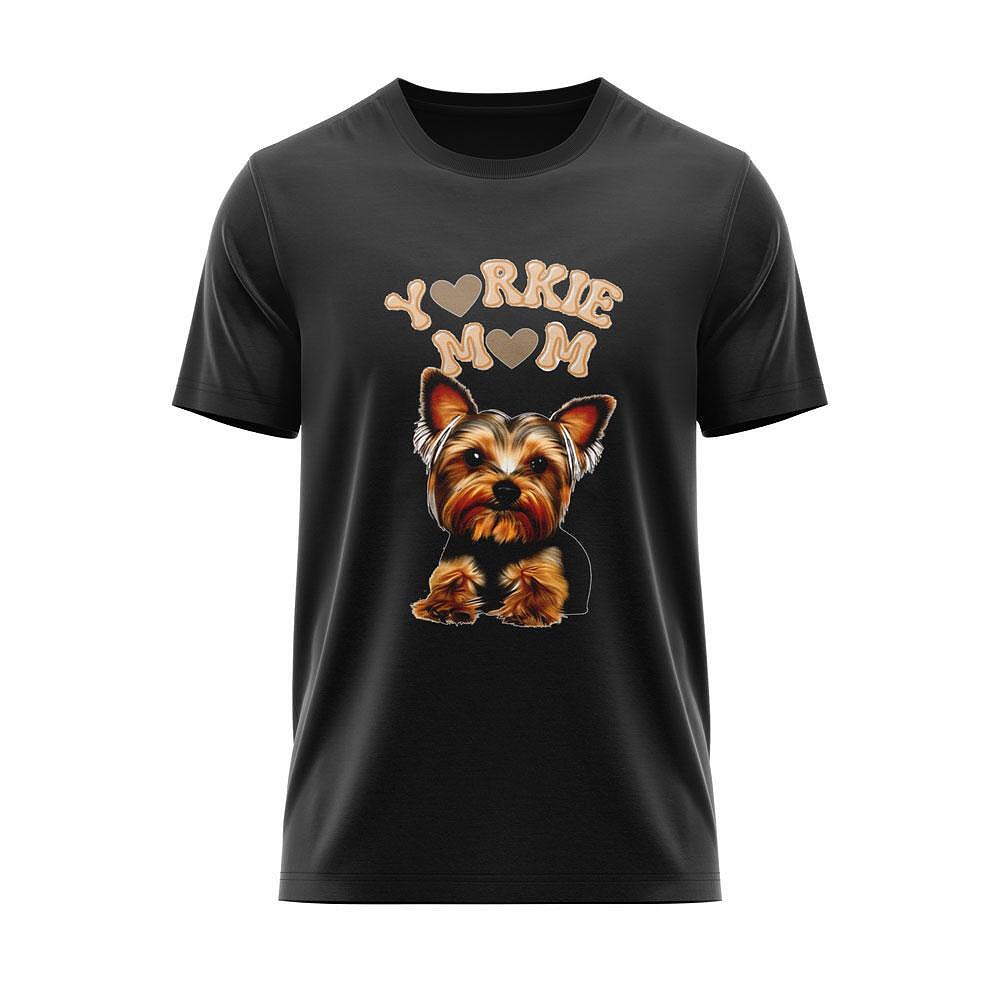 Yorkie Mom T-shirt 4
