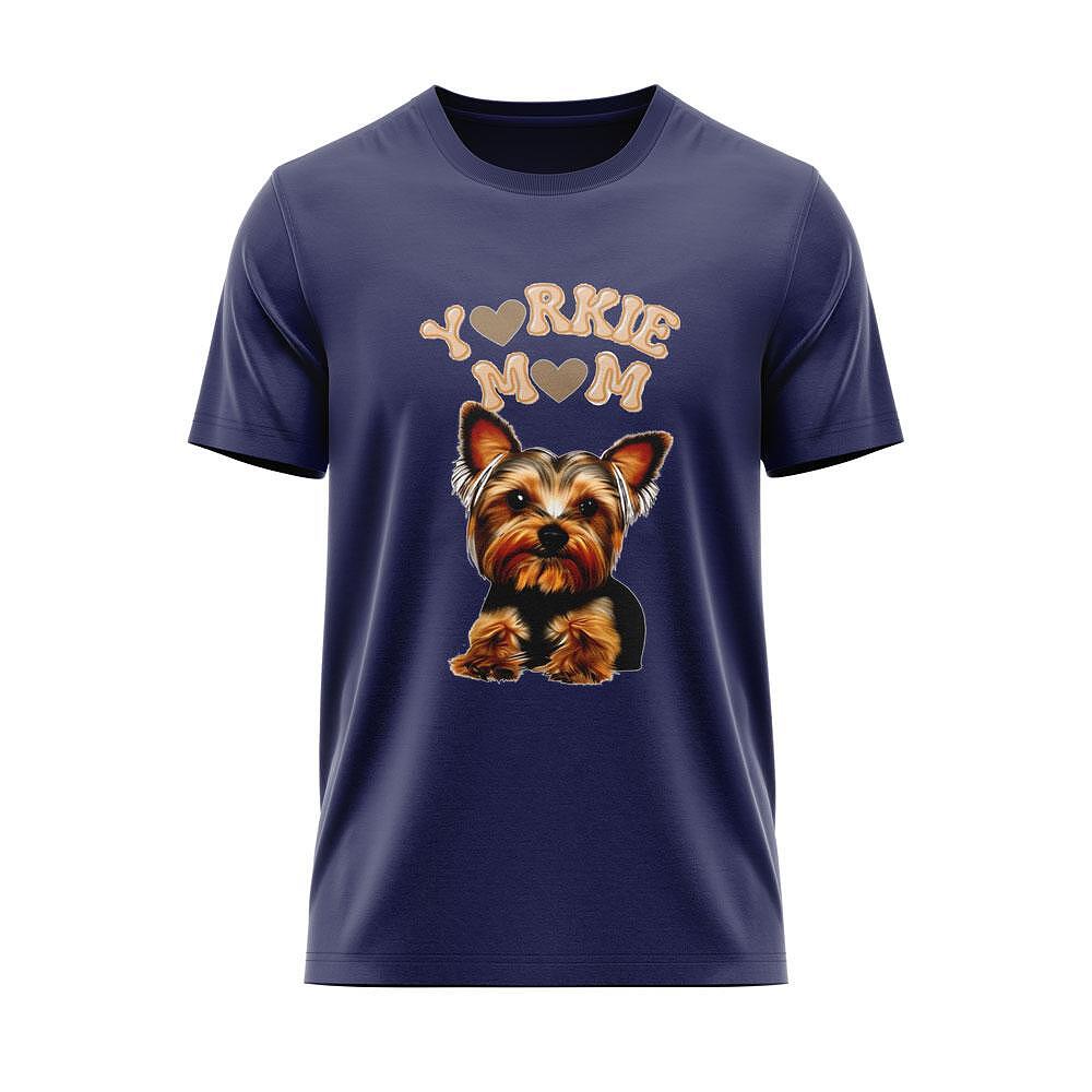 Yorkie Mom T-shirt 4