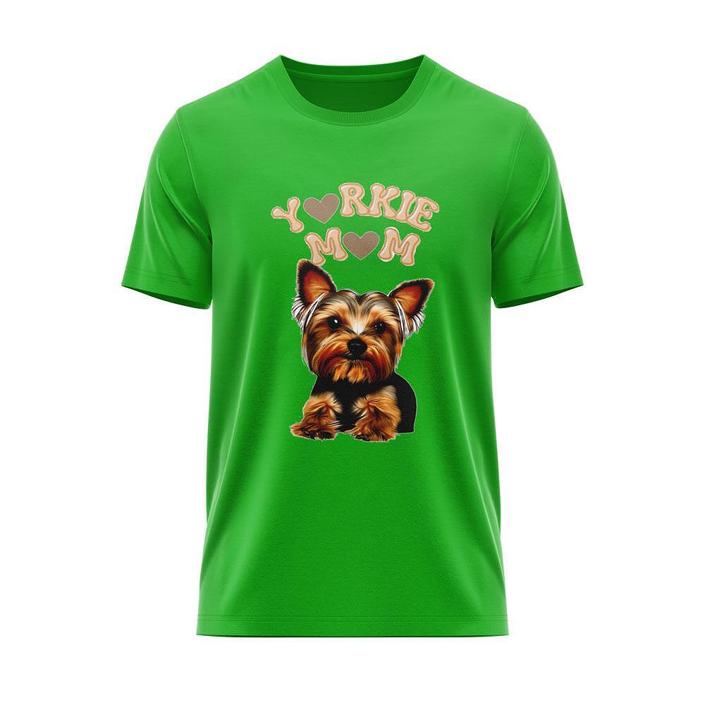 Yorkie Mom T-shirt 4