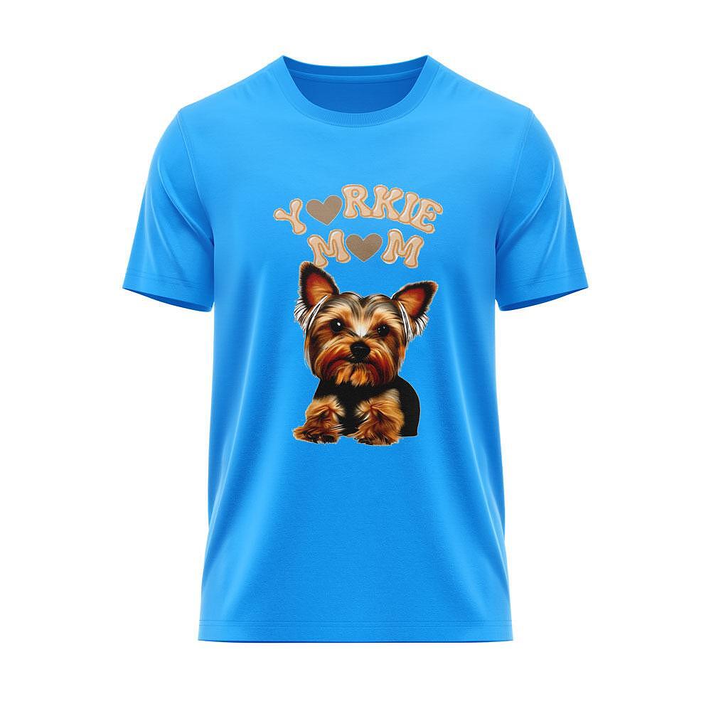 Yorkie Mom T-shirt 4