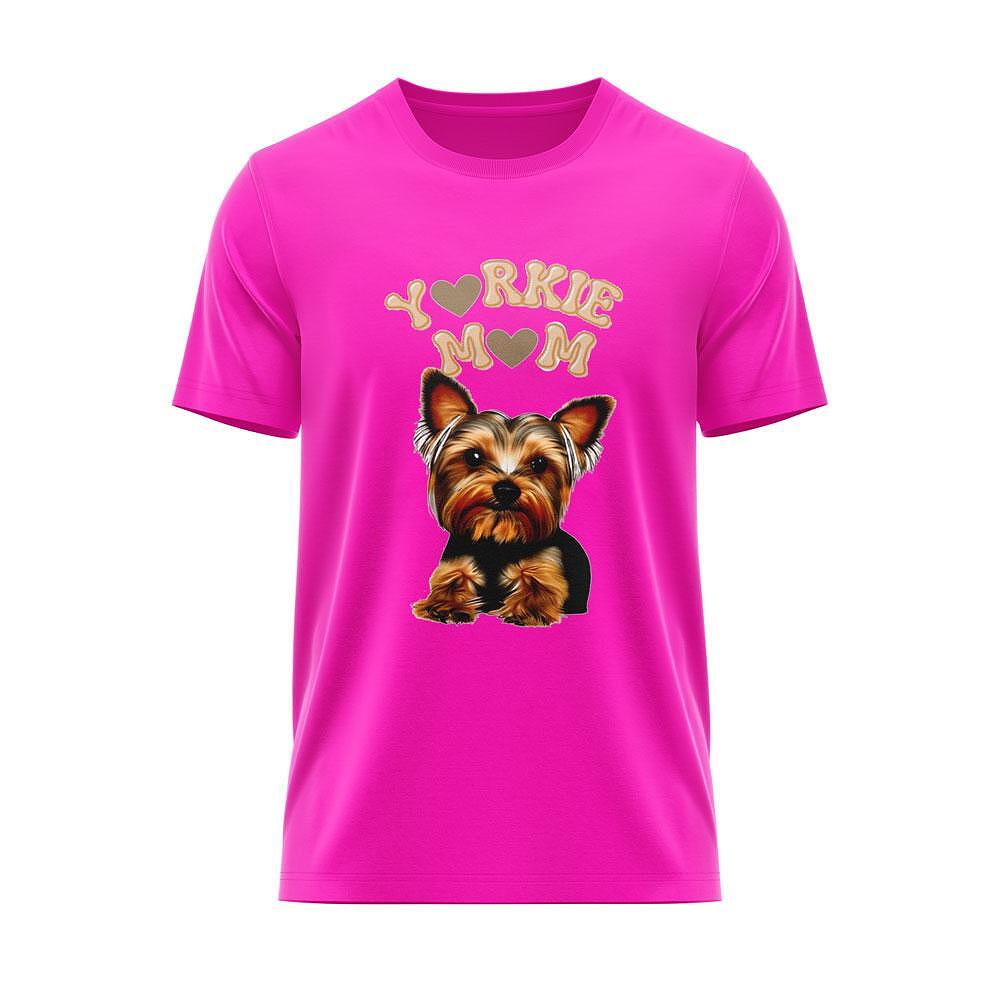 Yorkie Mom T-shirt 4