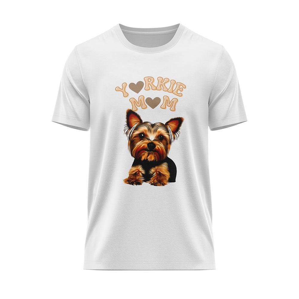 Yorkie Mom T-shirt 4