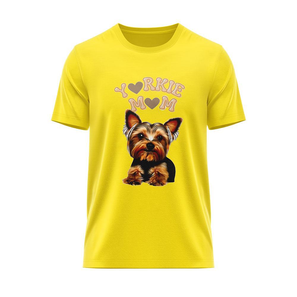 Yorkie Mom T-shirt 4