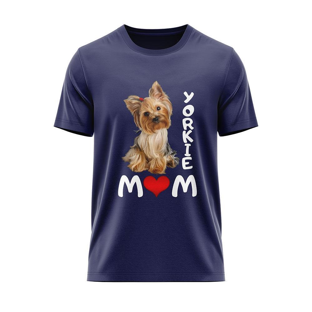 Yorkie Mom T-shirt 6