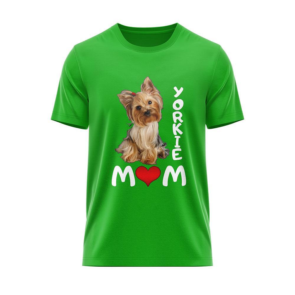 Yorkie Mom T-shirt 6