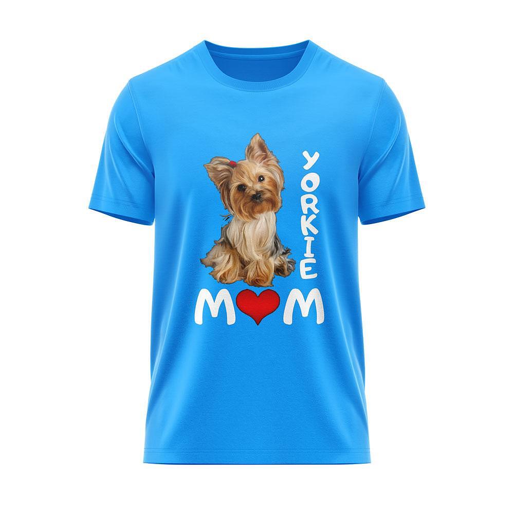 Yorkie Mom T-shirt 6