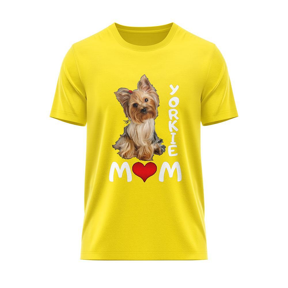 Yorkie Mom T-shirt 6
