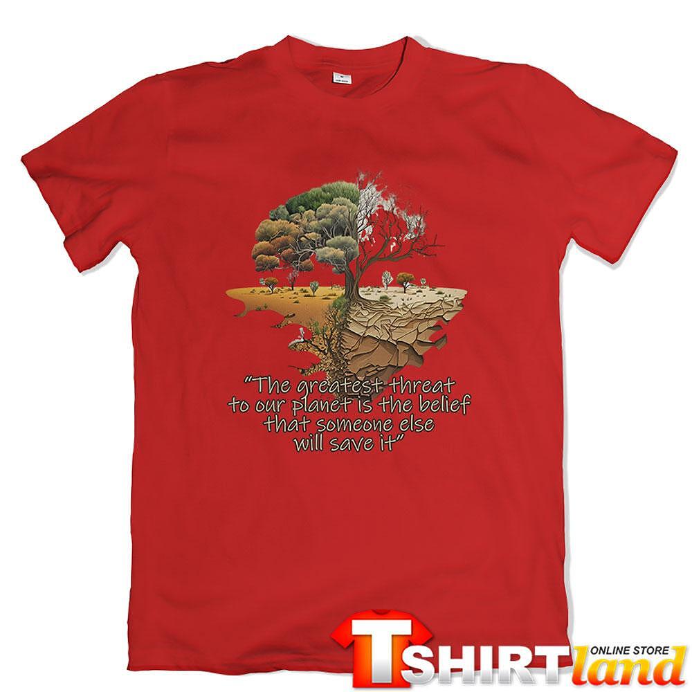 T-shirt Green Planet - "The greatest thread"