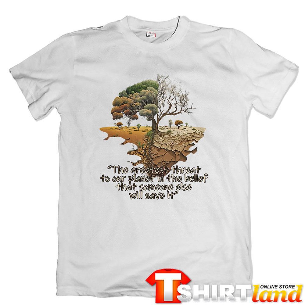 T-shirt Green Planet - "The greatest thread"