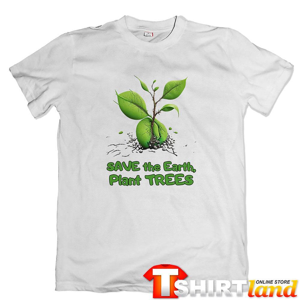 Green Planet T-shirt - "Plant Trees"