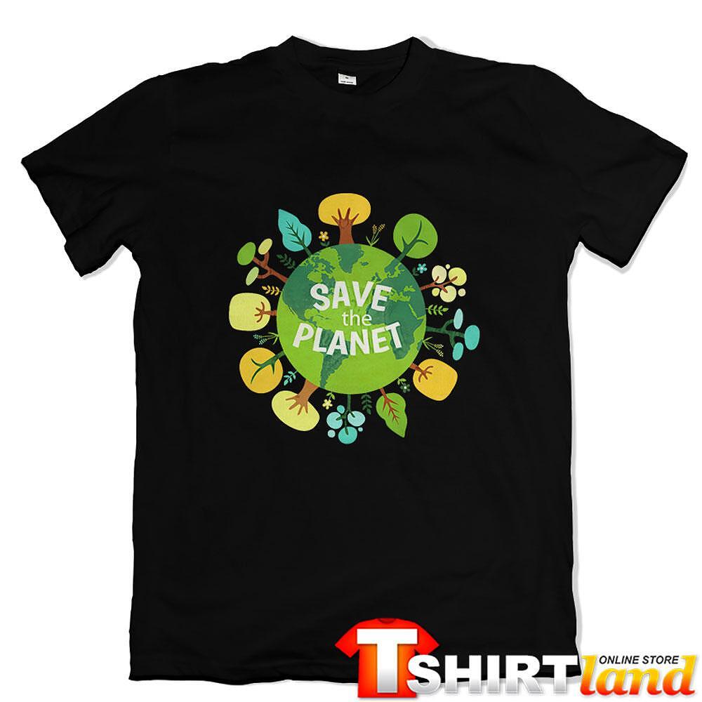 T-shirt Green Planet - "Save the Planet"