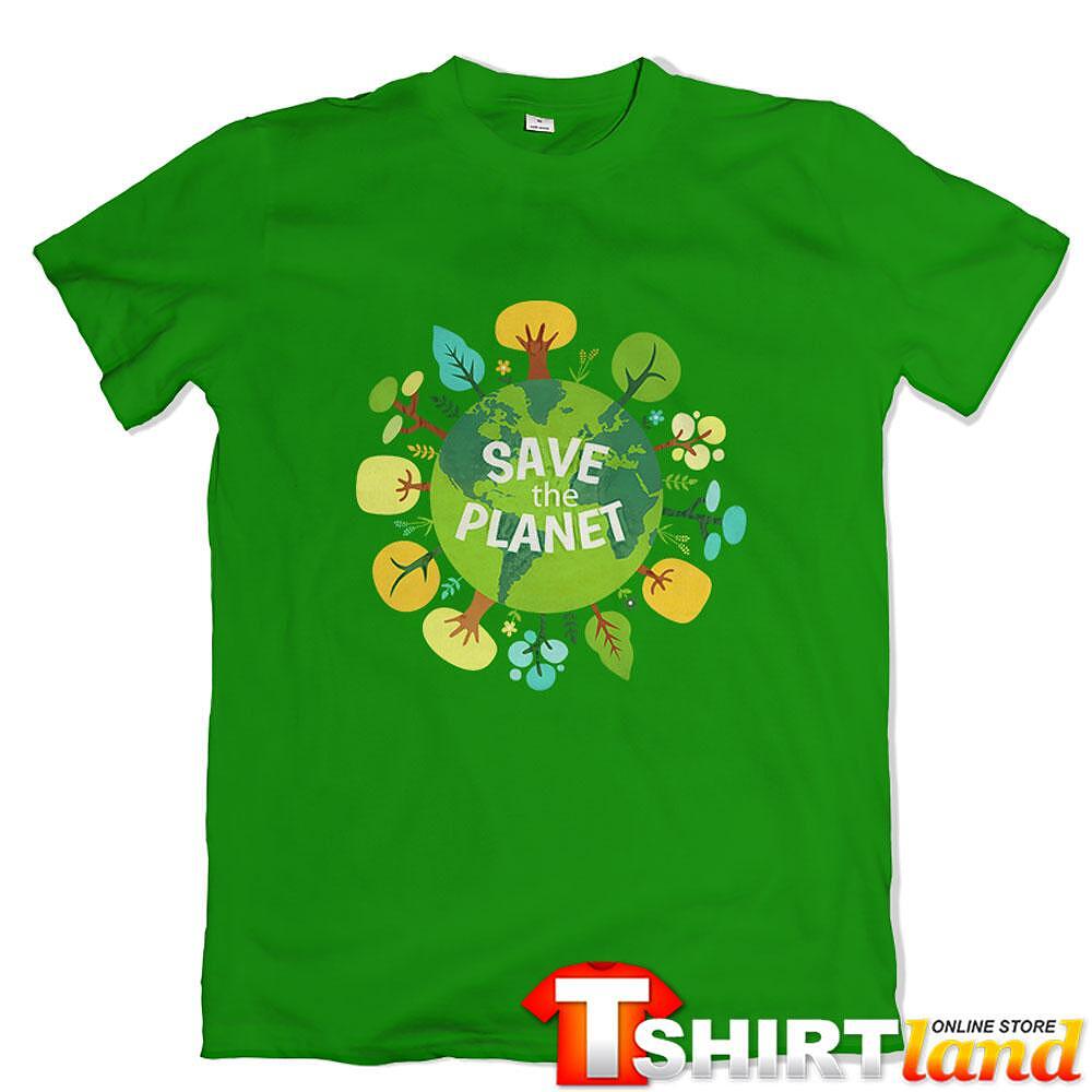 Тениска Зелена планета - "Save the Planet"