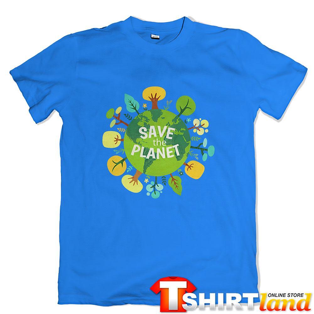 T-shirt Green Planet - "Save the Planet"