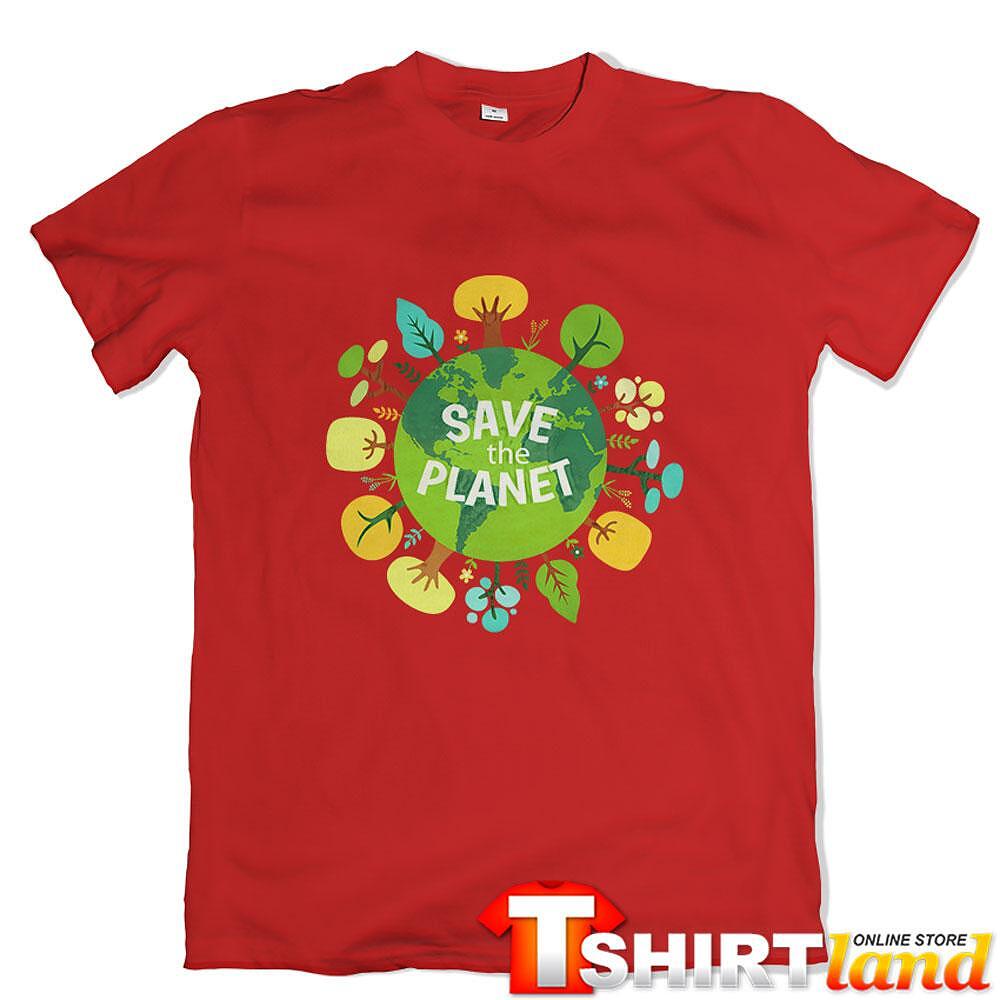 Тениска Зелена планета - "Save the Planet"