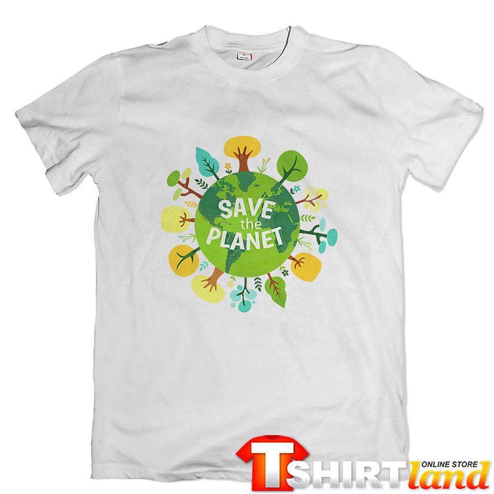 Тениска Зелена планета - "Save the Planet"