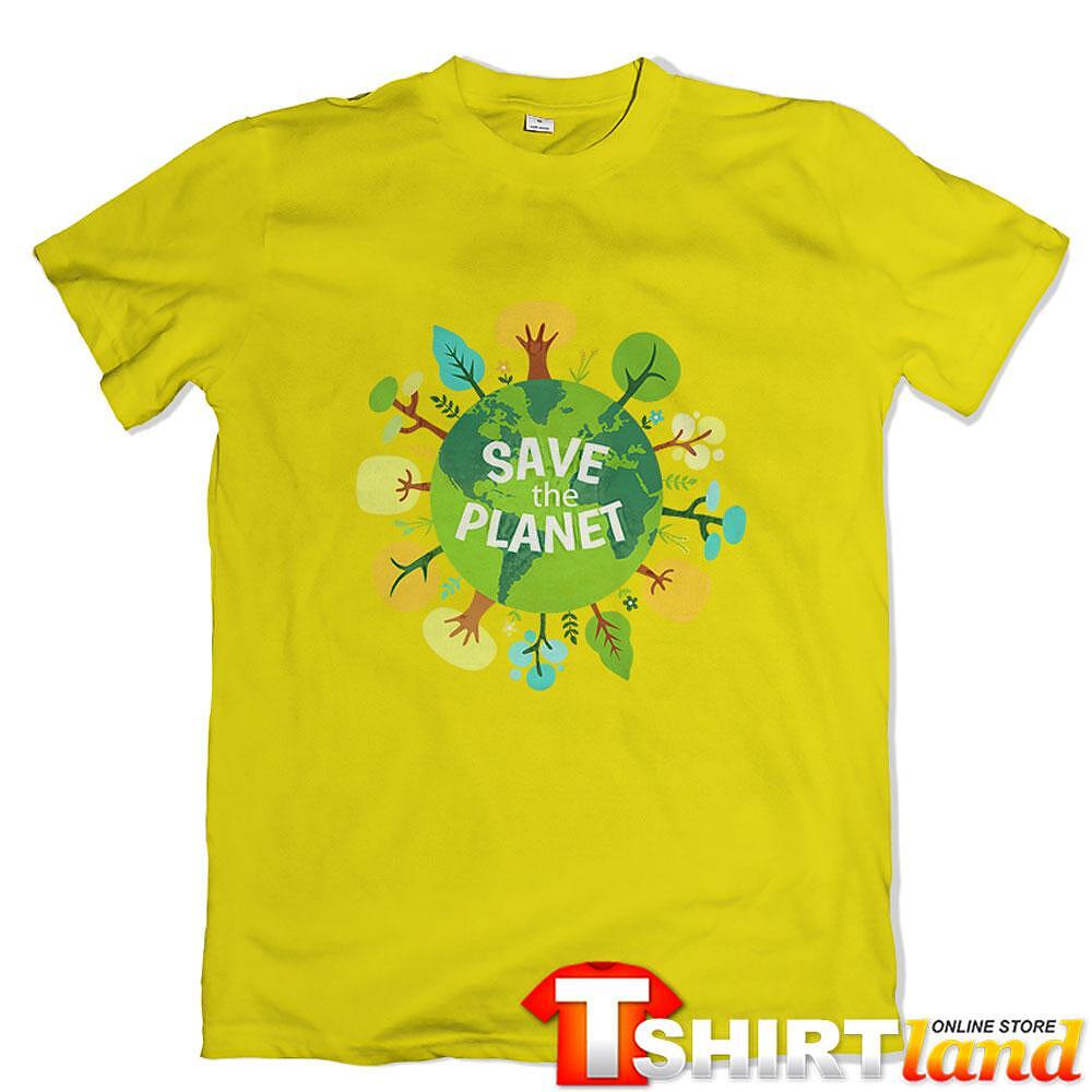 Тениска Зелена планета - "Save the Planet"