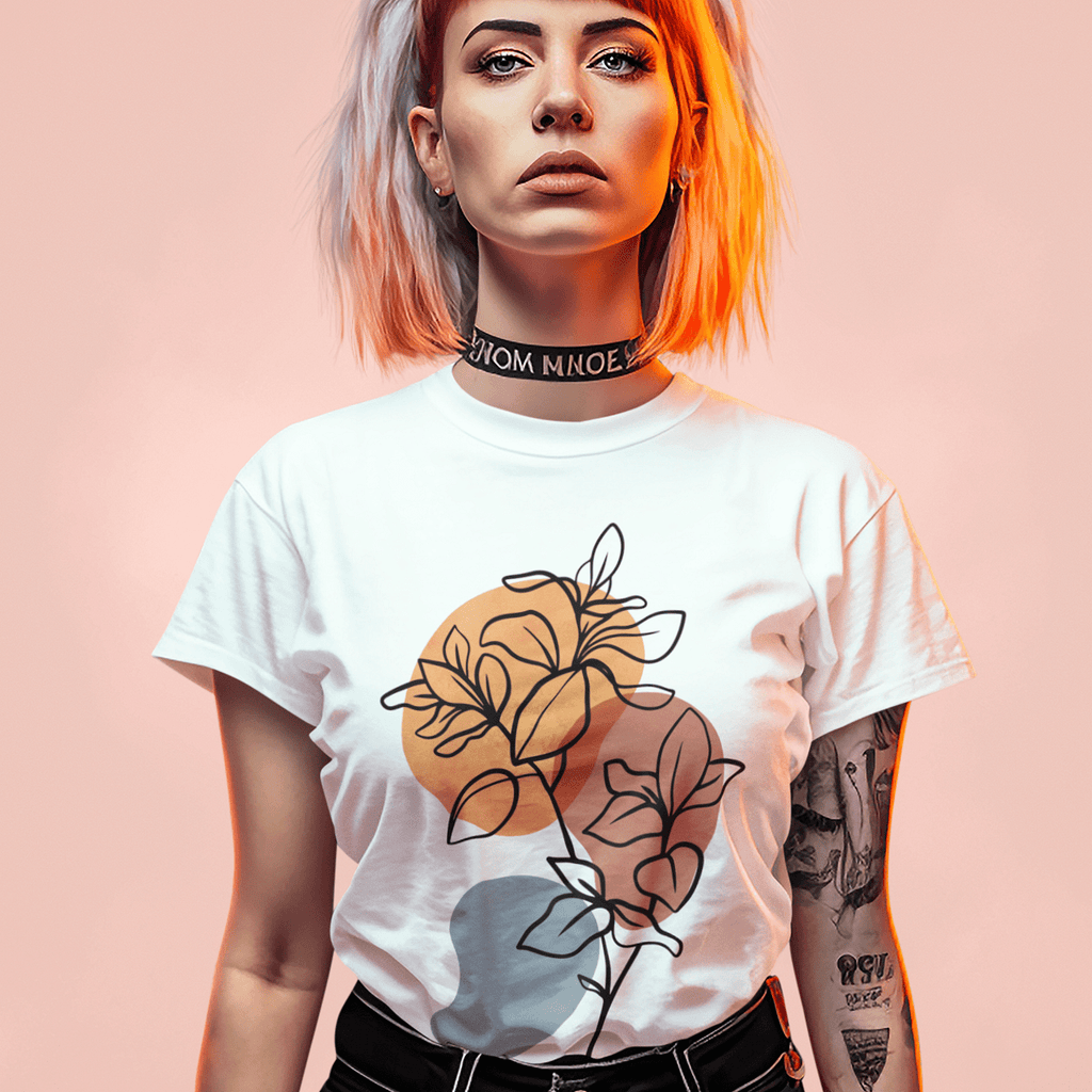 T-shirt Watercolor Flowers