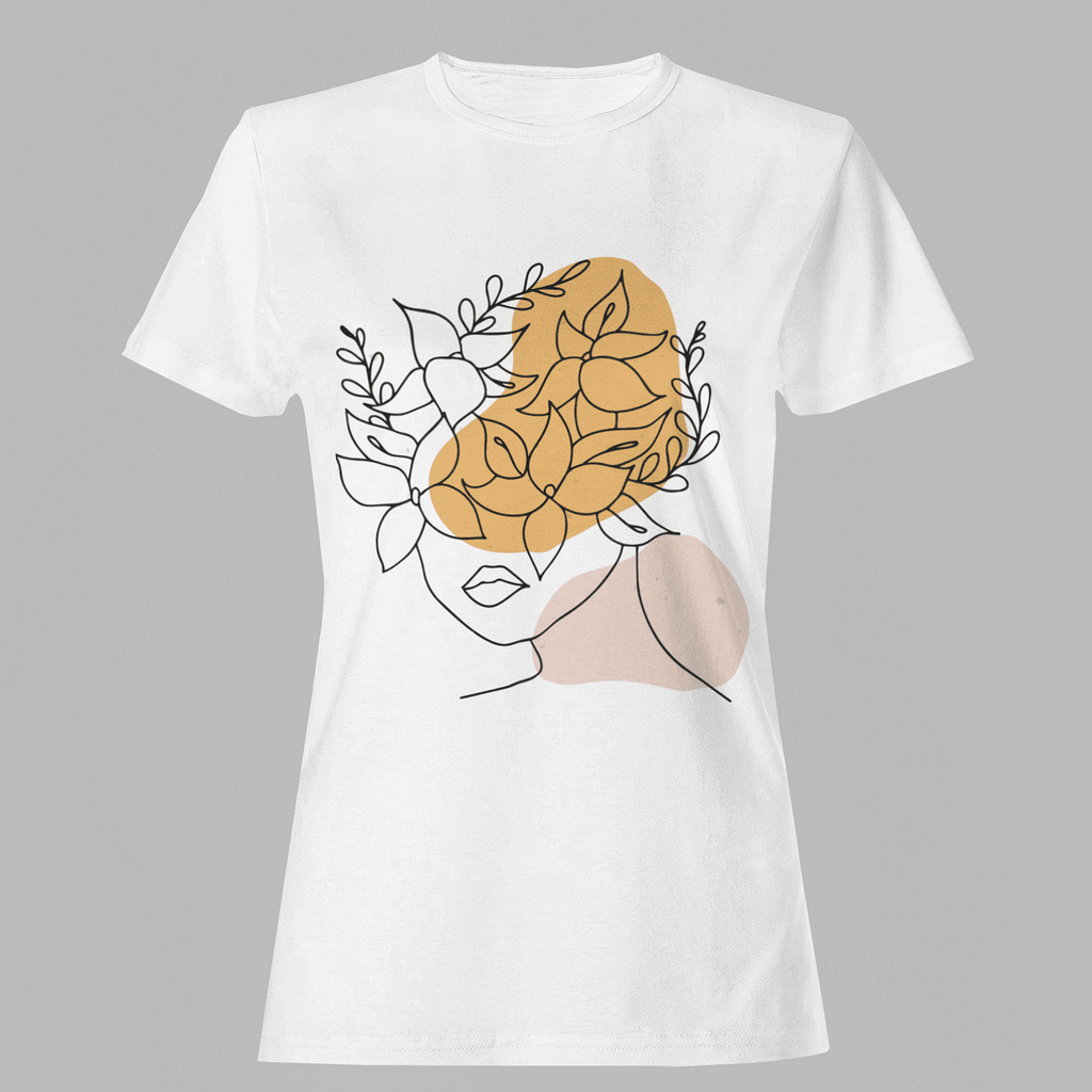 Tricou Energie Feminină – Motive florale 💃🌸