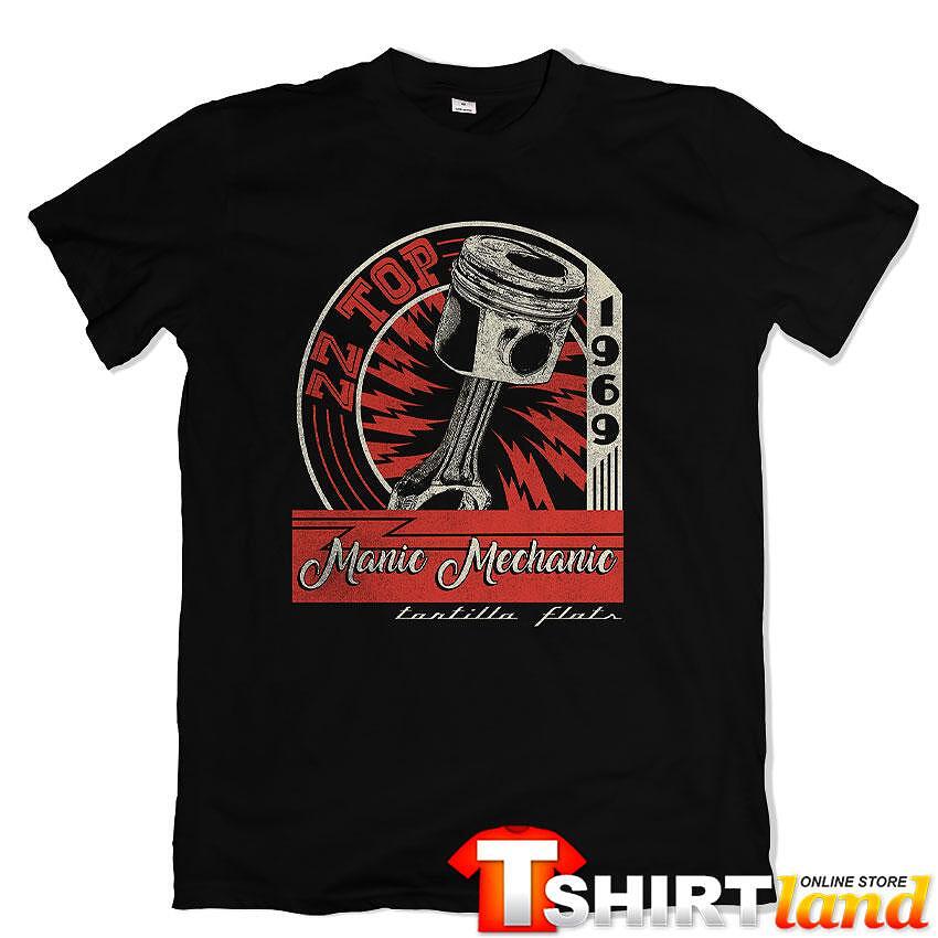 Tricou ZZ Top Manic Mechanic