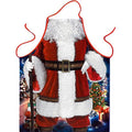 Funny Chef Apron SANTA CLAUS