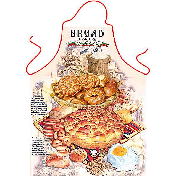 Șorț de bucătărie amuzant BREAD FANTASY