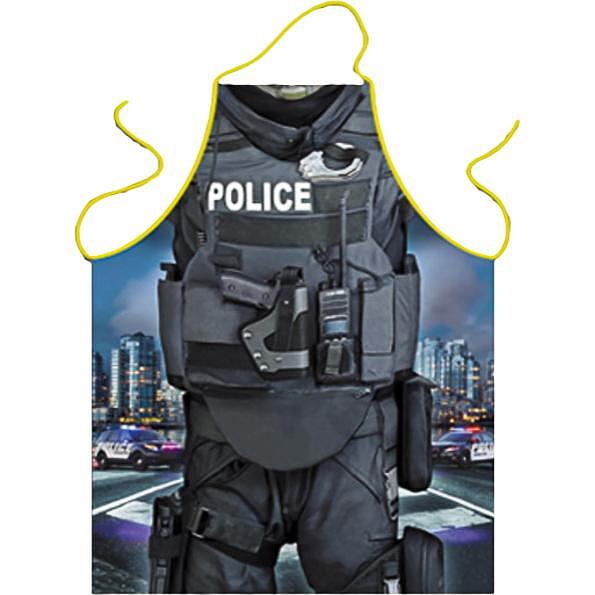 Șorț de bucătărie amuzant POLIȚIST