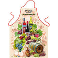 Șorț de bucătărie amuzant RUJNO VINO